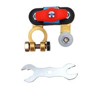 Fafeicy Interruttore Staccabatteria per Auto in Ottone, Girevole, Regolabile, Interruttore di Alimentazione della Batteria per Veicoli, Camion, Barche, Marine, con Sollevamento a 90