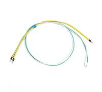 Fafeicy Interruttore Termico a Termistore, Sensore di Temperatura con Sonda in Resina Impermeabile a 3 Nuclei Ad Alta sensibilità per Sistemi di Controllo dei Cuscinetti del Motore (110℃)