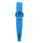 Fafeicy Kazoo Strumento Musicale Portatile in Lega di Alluminio, Compagno Facile da Suonare per Chitarra e Ukulele, Ideale per Viaggiatori e Musicisti all'aperto