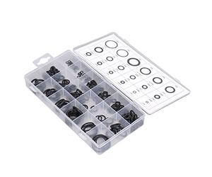 Fafeicy Kit 225 Pezzi O Ring, Guarnizioni in Gomma e Rondelle con Contenitore per Alimentatore, Auto, Elettronica