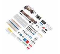 Fafeicy Kit di Componenti Elettronici Assortimento PCB Breadboard Starter Kit con 830 Punti di Collegamento Potenziometro LED Resistenze di Controllo Condensatori per R3 Studenti Principianti
