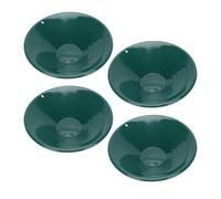 Fafeicy Kit di Panning Dorato 4 Pezzi, Padelle in Oro Verde 10 Pollici con Costole a 90 °, Attrezzature per la Prospettiva Professionale per il Mining, Tesoro All'aperto
