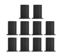 Fafeicy Kit di Routing Cavo Premium per Cavo in Silicone, 10 Pezzi di Linee Murali Bellissima Disposizione del Cablaggio (Black)