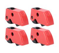 Fafeicy Kit Dispositivo di Blocco Interruttore Universale, Kit di Tagout di Blocco Multiuso da 10 Pezzi con Vite Autoserrante per la Sicurezza del Pannello Elettrico Industriale