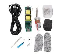 Fafeicy Kit Trasduttore Taglierina a Ultrasuoni da 40 KHz, 3 Livelli Regolabili per Tagli di Precisione su Stampe 3D, Plastica, Legno e Resina, Include 30 Lame per Artigiani