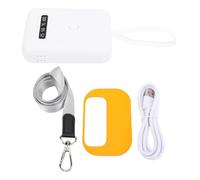 Fafeicy Lampada per Estensione dei Capelli a LED Lampada per Estensione dei Capelli Portatile a Polimerizzazione Rapida 5S con Batteria da 5000 MAh per Uso Professionale nel Salone di (WHITE)