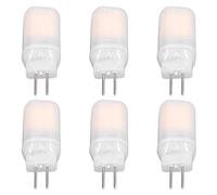 Fafeicy Lampadina LED G4, Basso Consumo, Luminescenza a 360 Gradi, Bianco Caldo e Freddo, Ideale per Lampade da Parete e da Tavolo (Bianco caldo)