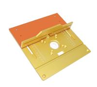 Fafeicy Lega in Alluminio del Tavolo del Router -Piatto Inserto per il Punto di Lavorazione del Legno (Insieme di 2)