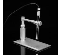 Fafeicy Lente d'ingrandimento 1-500X per Fotocamera Digitale per Microscopio USB con Supporto Regolabile, Rotazione a 360° e 5 Ugelli per Ispezione di Circuiti Stampati di Gioielli Antichi