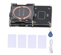 Fafeicy Lettore di Schede NFC, Materiale PCB, Copiatrice di Carte d'identità in Lettura e Scrittura con Carte UID per L'accesso Al Cancello Dell'appartamento (1 carta T5577 3 UID e 1