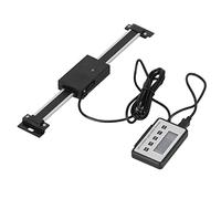 Fafeicy Lettura Digitale Lineare Scala LCD 0-150 Mm Alta Precisione per Tornio Uso Industriale Acciaio Inossidabile con Risoluzione 0,01 Mm Velocità di Risposta/S (0-150)