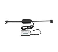 Fafeicy Lettura Digitale Lineare Scala LCD 0-150 Mm Alta Precisione per Tornio Uso Industriale Acciaio Inossidabile con Risoluzione 0,01 Mm Velocità di Risposta/S (0-300MM)