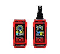 Fafeicy Localizzatore di Cavi 125 KHz, Rilevatore di Fili Interrati con | Materiale ABS, 6 Codici di Segnale per il Tracciamento di Cavi Multipli, profondità 0-2 M, Batteria 1500 MAh, Doppia Torcia