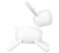 Fafeicy Luce Notturna, Lampada da Scrivania a LED Elk LED Lampada da Tavolo a Forma di Cervo Cartoon 1200mAh Ricaricabile USB in Silicone, Lampade di Emergenza Commerciali (Colore Bianco)
