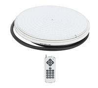 Fafeicy Luce per Piscina, Lampada Subacquea Impermeabile IP68 LED RGB da 18 W con Telecomando per Piscine Acquari e Vasche da Bagno, Design Magnetico Portatile con 468 Perline SMD2835 (25W)