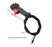 Fafeicy Maniglia da 26 Mm, Interruttore a Grilletto dell'acceleratore, Sostituzione, Interruttore della Maniglia del Decespugliatore, Lunga Durata, Set Completo, Applicazione Versatile, Realizzato