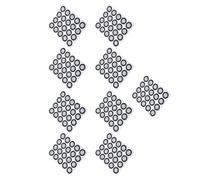 Fafeicy Marker Scanner 3D 12 Mm, ID 200 PCS 12 Mm OD 19 Mm DOT di Scansione per Cattura di Movimento 3D, Analisi 'andatura, Ispezione con Dati Accurati, Metrologia