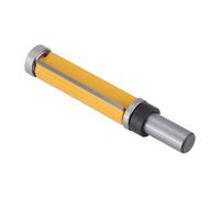 Fafeicy Materiale Ad Alta Durezza e Buona Durata, Punta Diritta da 2,5 Pollici, Rivestimento Giallo Resistente Al Calore, Cuscinetto Superiore e Inferiore, Evita Segatura e Resina, Ampie