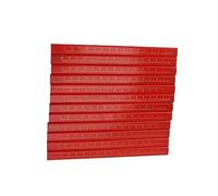 Fafeicy Matite da Carpentiere Ottagonali, Set di Strumenti per Marcare Legno di Pino con Temperamatite e Supporto Retrattile per Progetti di Lavorazione del Legno