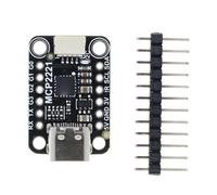 Fafeicy MCP2221A Modulo Convertitore USB a GPIO ADC I2C, con Interfaccia di Tipo C Logica 3V, per Sensori Stemma QT Qwiic e Sviluppo Python