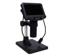 Fafeicy Microscopio Digitale Portatile con Schermo LCD da 4,3 Pollici Ingrandimento 1000X per Ispezione di Gioielli con Timbri per Adulti e Visualizzazione su PC