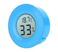 Fafeicy Mini Igrometro Digitale Termometro LCD Misuratore di umidità per Temperatura Interna Ed Esterna, Guscio in ABS con Intervallo da -58°F a 158°F per Serra da Giardino Domestico (BLUE)