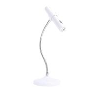 Fafeicy Mini Lampada Indurite un Chiodi, Asciugatura Rapida Mini Asciugatrice per Unghie 2500 MAH BATTERE SET 30S 60S 360 Gradi Intervista Al Collo Regolabile per Viaggiare a Casa