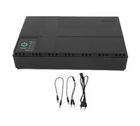 Fafeicy Mini UPS Batteria di Backup, Gruppo di Continuità con Batteria Li Ricaricabile 10400mAh Uscita 18W per Router Modem Telecamera di Sicurezza (Spina europea)