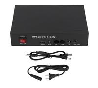 Fafeicy Mini UPS Gruppo di Continuità, Batteria di Backup da 12000mAh per Telecamera di Sicurezza Modem Router, con Opzioni di Uscita Multiple POE 24V DC 12V 9V 5V USB, Dimensioni (Spina europea)