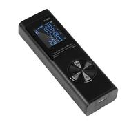 Fafeicy Misuratore di Distanza, Metro a Nastro Digitale Portatile con Portata di 262 Piedi e Precisione di 2 Mm, Impermeabile IP54 per Ingegneri e Geometri Edili all'aperto