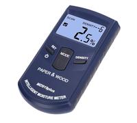 Fafeicy Misuratore di umidità Senza Puntale, Test Digitale per Legna da Ardere e Cemento, Rilevatore di Perdite d'acqua Non Invasivo con Sensore Aggiornato e Display Retroilluminato