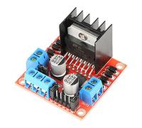 Fafeicy Modulo del Driver del Motore L298N, Schema del Driver a Motore HEPPER H, 5V-35V 2A Dual Channel con Dissipatore di Calore per Progetti Elettronici Fai-te