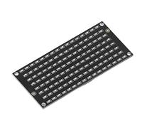 Fafeicy Modulo di Controllo a Matrice LED Pannello 8x16 IC2 Display di Comunicazione Computer a Scheda Singola, Lavagna Luminosa a LED con Chip AIP1640 da 128 Perline, per Schermo, Pannello