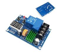 Fafeicy Modulo di Controllo della Carica della Batteria Al Litio, Materiale PCB, Display Digitale, Protezione da Sovraccarico, Caricabatteria da 6-60 V per Varie Applicazioni