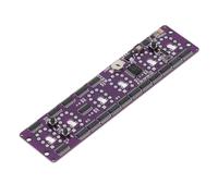 Fafeicy Modulo di Orologio Glow Nixie, Circuito di Clock del Tubo Digitale con modalità di Sospensione di 12/24 Ore