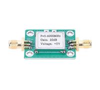 Fafeicy Modulo di Segnale RF, Amplificatore di Potenza Media 5-6000 MHz, Guadagno 20 DB, Bassa di Rumore, Ampia Gamma Dinamica con Impedenza di Ingresso e Uscita di 64 DB, per