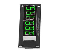Fafeicy Modulo Display Digitale LED a 6 Bit e 7 Segmenti, TM1637 Scheda PCB Plug and Play LED a 6 Bit con IC Driver TM1637, Verde 5 V per Tubo Display Digitale, 7 Segmenti, 2