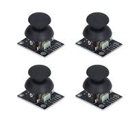 Fafeicy Modulo Joystick da 4 Pezzi Controller di Gioco Kit Doppio Asse 5 Pin X Y Uscita Analogica per Lavori Interattivi con Telecomando PS2