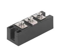 Fafeicy Modulo Raddrizzatore, Diodo Antiriflesso Fotovoltaico in Ottone ABS a 3 Terminali 1600V, Prodotti a Semiconduttore Monofase Diodi Schottky (MDK250A 1600V)