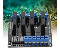 Fafeicy Modulo relè A Stato Solido 5 V Design Compatto Ad Alto Livello A 4 Affidabile per Applicazioni di Controllo -CA 240 V CA 2 A