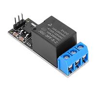 Fafeicy Modulo relè Autobloccante a 1 Canale Scheda Bistabile DC 6-24V a Impulsi a Basso Livello con Elevata Precisione di Durata per MCU