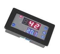 Fafeicy Modulo relè Ritardo Temporizzazione 12V con Display LED Digitale 18 Combinazioni di Cicli 10A 1500W per Controllo Allarme Timer Interruttore Domotico