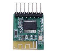 Fafeicy Modulo Ricevitore Audio Bluetooth Stereo Amplificatore Fai-da-te 7PIN 2,54 Mm Foro Passante con Indicatore LED Antenna Incorporata per Amplificatore di Potenza Altoparlante Attivo (5V)