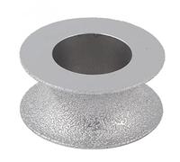 Fafeicy Mola Diamantata Brasata da 7,3 Cm, Alta Efficienza, Lunga Durata, Affilata, Resistente All'usura, con Smerigliatrice Angolare, per Marmo Granito Quarzo Pietra Cemento Ceramica (Mola concava