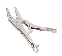 Fafeicy Morsetto di Bloccaggio Push-pull, Struttura in Acciaio Legato, Pinza di Bloccaggio Durevole per Testare e Fissare Vari Materiali