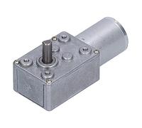 Fafeicy Motoriduttore 12V DC JSX1650-370 Motore con Riduzione a Vite Senza Fine a Coppia Elevata per Piccolo Verricello e Apriporta 2 Giri/min