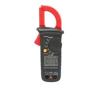 Fafeicy Multimetro a Pinza Digitale per Tensione AC DC, Corrente AC 600A, | Materiale ABS, Display LCD Retroilluminato, Blocco Dati e Gamma Manuale, Compatto Portatile con Puntali di Prova