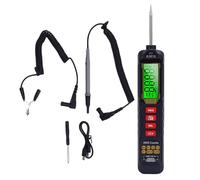 Fafeicy Multimetro Digitale a Penna, Penna per Test Elettrico di Identificazione Automatica della Posizione del Punto di Interruzione Dell'induzione NCV con Filo a Molla, per Test di