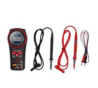 Fafeicy Multimetro Digitale, Tester Multimetro per Piattaforma Girevole con Sensore NCV e Misurazione della Temperatura per Test di capacità del Resistore di Tensione Elettrica e