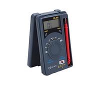 Fafeicy Multimetro Pratico e Portatile, Compatto Display Digitale Voltmetro Portatile Multiuso Tascabile Ad Ampia Portata Ad Alta Precisione con Comoda Regolazione dell'angolo per la Resistenza